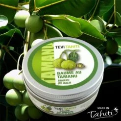 Baume De Tamanu Tahiti 100% Naturel Tevi Raiatea 60ml