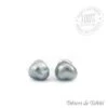 Boucles D'oreilles Keishis De Tahiti En Argent Tt351 -Naturel Boutique boucles d oreilles keishis de tahiti en argent tt351