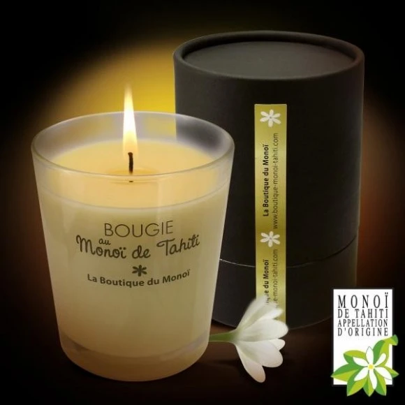 Bougie Parfumee Au Monoi Ao Tahiti Coffret Cadeau 180g 3 Bougie Parfumee Au Monoi Ao Tahiti Coffret Cadeau 180g