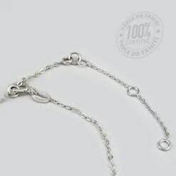 Bracelet Perle De Tahiti Semi Ronde Chaine En Argent TT411 -Naturel Boutique bracelet perle de tahiti semi ronde chaine en argent tt411 2