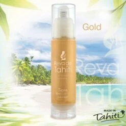 Coffret Gold Reva De Tahiti Eau De Tiare + Huile Scintillante Pailletée -Naturel Boutique coffret gold eau de toilette reva de tahiti 3