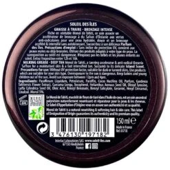 Graisse A Traire Pot Monoi Soleil Des Iles + Accelerateur Rea 150ml -Naturel Boutique graisse a traire monoi soleil des iles accelerateur rea 150ml 2