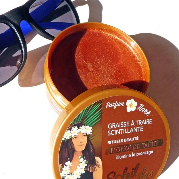 Graisse A Traire Monoi Soleil Des Iles Tiare Scintillante 150ml 5 Graisse A Traire Monoi Soleil Des Iles Tiare Scintillante 150ml – Image 3