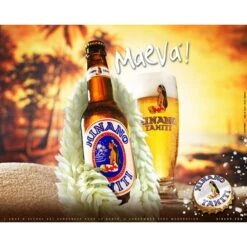 Hinano La Biere De Tahiti 6 Bouteilles X 33cl -Naturel Boutique hinano la biere de tahiti 6 bouteilles x 33cl 2