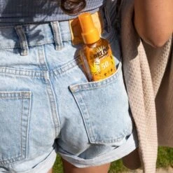 Huile Seche Solaire 150mL Monoi Hei Poa SPF50 -Naturel Boutique huile seche solaire monoi 150ml hei poa spf50 5