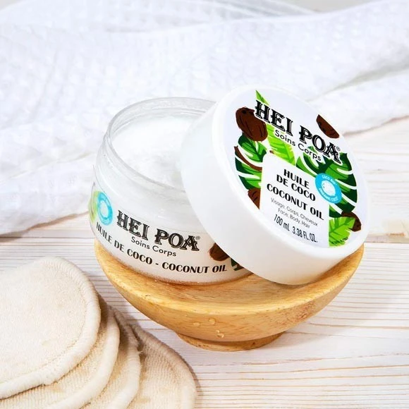 Huile Vierge De Coco Bio Hei Poa 100ml 4 Huile Vierge De Coco Bio Hei Poa 100ml – Image 2