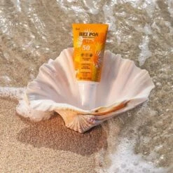 Lait Solaire Fondant Visage Et Corps 150mL Monoi Hei Poa SPF50 -Naturel Boutique lait solaire protecteur 150ml monoi hei poa spf50 5