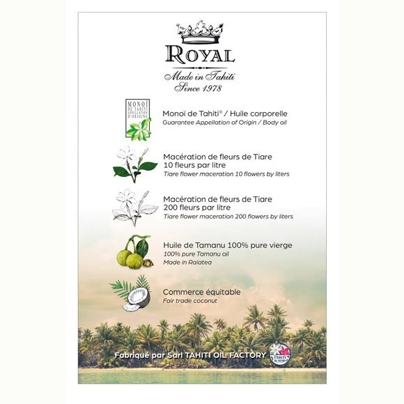 Le Baume Royal Tamanu Tahiti Enrichi 100% Naturel 60 Ml 6 Le Baume Royal Tamanu Tahiti Enrichi 100% Naturel 60 Ml – Image 4