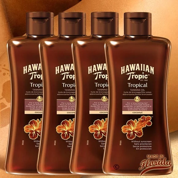Lot 4 Huiles Bronzantes Dark 200ml Hawaiian Tropic (dont 1 Gratuit) 3 Lot 4 Huiles Bronzantes Dark 200ml Hawaiian Tropic (dont 1 Gratuit)