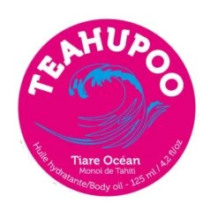 Monoi Teahupoo Tahiti 125mL Parfum Tiare Ocean 100% Naturel -Naturel Boutique monoi teahupoo tahiti parfum tiare ocean naturel 125ml 3