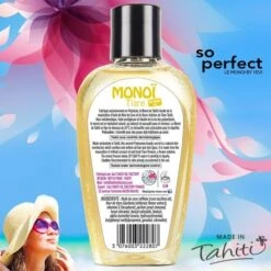 Monoi Tevi Tahiti Parfum Tiare Tahiti 120ml -Naturel Boutique monoi tevi tahiti parfum tiare tahiti 120ml 2