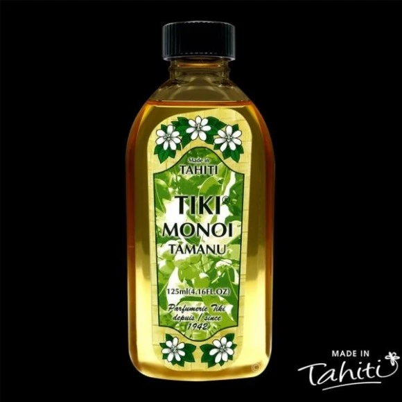 Monoi Tiki 100% Naturel 120ml A L'huile De Tamanu 10% 3 Monoi Tiki 100% Naturel 120ml A L'huile De Tamanu 10%