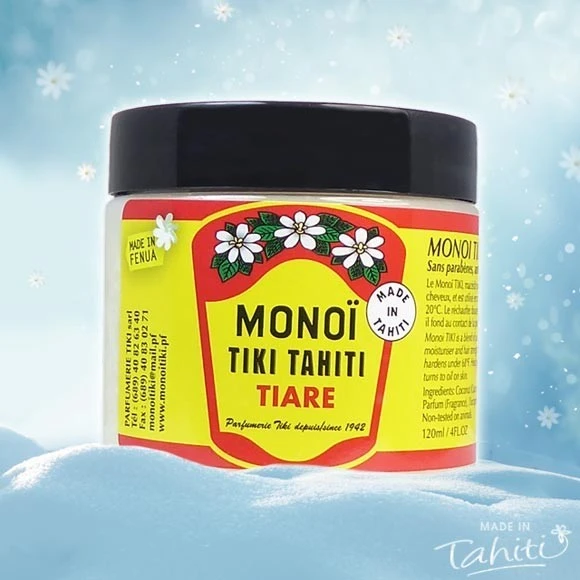 Monoi Tiki Tahiti En Pot Pour L'hiver 120ml Fleur De Tiare 3 Monoi Tiki Tahiti En Pot Pour L'hiver 120ml Fleur De Tiare