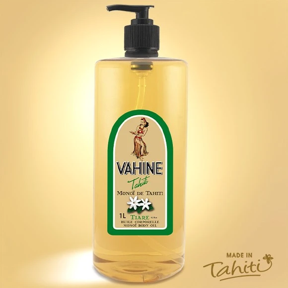 Monoi Vahine Tahiti 98% Parfum Fleur De Tiare 1 Litre 3 Monoi Vahine Tahiti 98% Parfum Fleur De Tiare 1 Litre