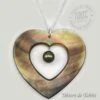 Pendentif Grand Coeur De Perle De Tahiti Chaine Argent TT420 2 Pendentif Grand Coeur De Perle De Tahiti Chaine Argent TT420 -Naturel Boutique pendentif grand coeur de perle de tahiti chaine argent tt420