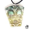 Pendentif Nacre Gravee Prokop Tahiti Tiki Xl Tk5 -Naturel Boutique pendentif nacre gravee prokop tahiti tiki xl tk5