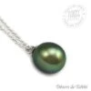 Pendentif Perle De Tahiti Goutte Chaine Argent TT389 2 Pendentif Perle De Tahiti Goutte Chaine Argent TT389 -Naturel Boutique pendentif perle de tahiti goutte chaine argent tt389