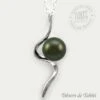 Pendentif Perle De Tahiti Semi Ronde Chaine Argent TT398 1 Pendentif Perle De Tahiti Semi Ronde Chaine Argent TT398 -Naturel Boutique pendentif perle de tahiti semi ronde chaine argent tt398