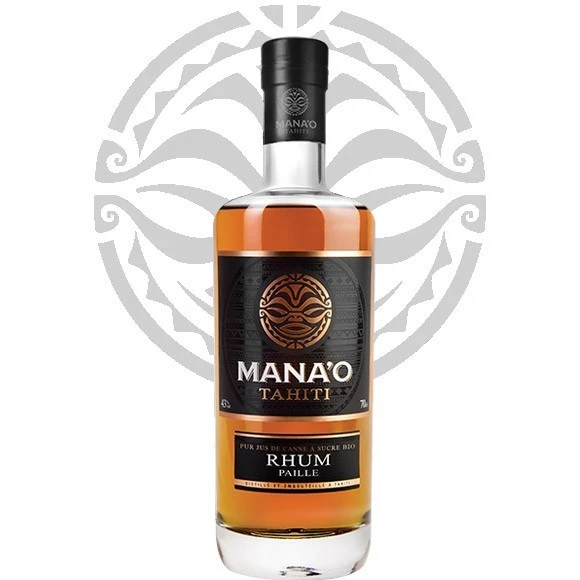 Rhum Paille Bio 43° Mana'o Tahiti 70cl 5 Rhum Paille Bio 43° Mana'o Tahiti 70cl – Image 3
