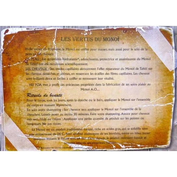 Savon Surgras Extra Doux Au Monoi Tiare Hei Poa 100g 9 Savon Surgras Extra Doux Au Monoi Tiare Hei Poa 100g – Image 7