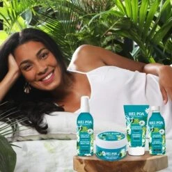 Shampooing Baume Reparateur Monoi Hei Poa Tiare 150ml -Naturel Boutique shampooing baume reparateur monoi hei poa tiare 150ml 3